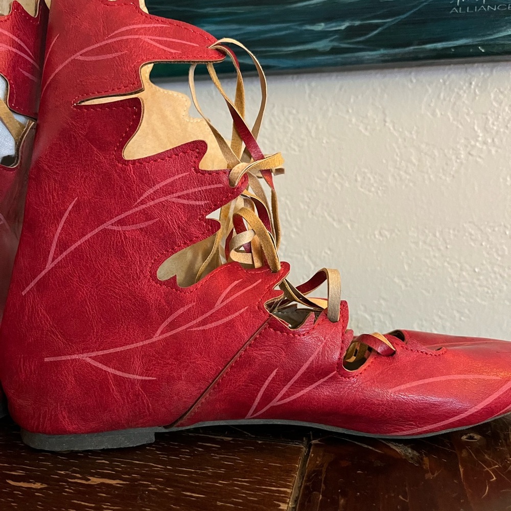 Renaissance Faire Autumn Elf Shoes